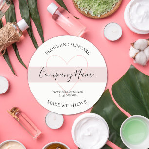 Personalized Homemade Cosmetic Label