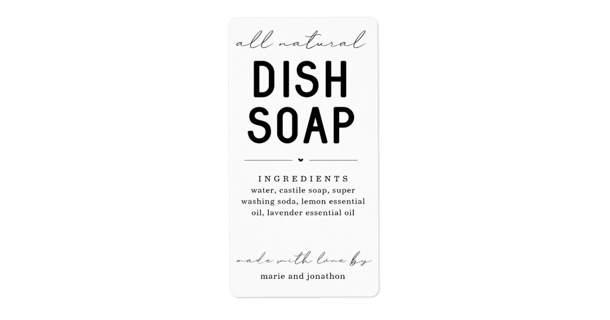 How to make soap labels in microsoft word