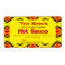 Personalized Homemade Hot Sauce Labels Indian Art
