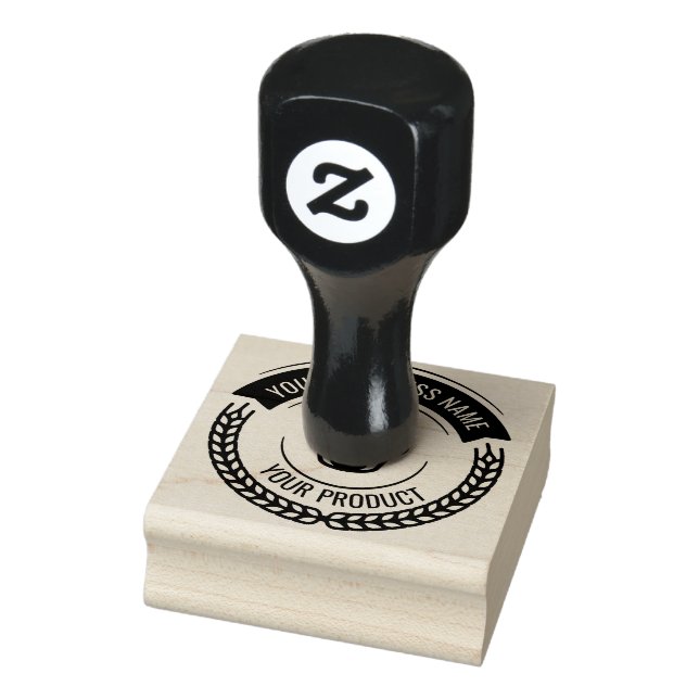 Personalized Homemade Logo Custom Large Rubber Sta Stamp (Stamp)