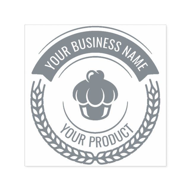 Personalized Homemade Logo Custom Large  Self-inking Stamp (Design)