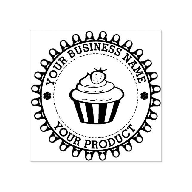 Personalized Homemade Logo Custom Rubber Stamp (Imprint)