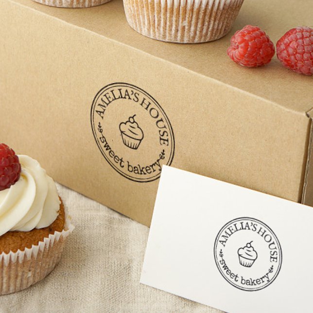 Personalized Homemade Logo Custom Rubber Stamp (Creator Uploaded)