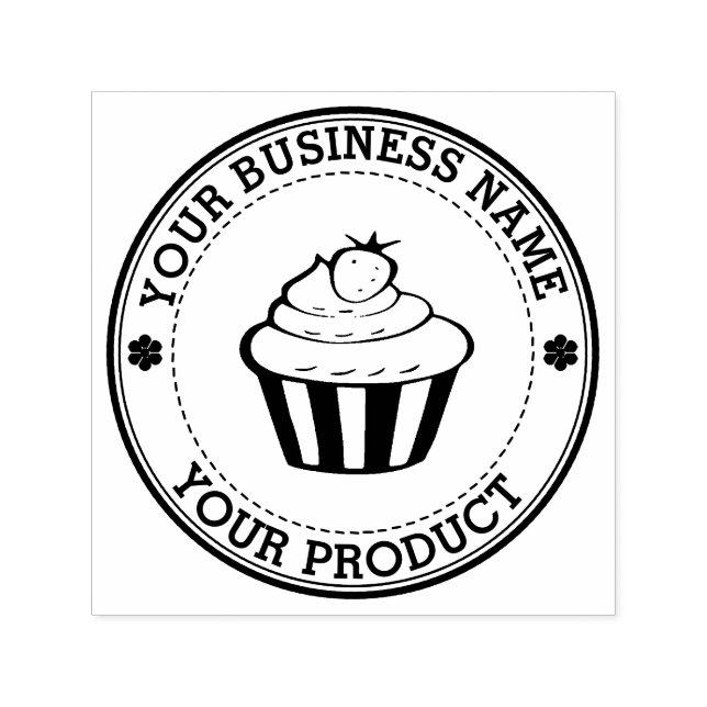 Personalized Homemade Logo Custom Self-inking Stamp (Design)