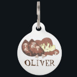Personalized Homemade Meat Loaf Meatloaf Potatoes Pet Name Tag<br><div class="desc">Design features an original marker illustration of tasty homemade meat loaf with mashed potatoes and mushroom gravy. Simply personalize with your pet's information. Coordinating meatloaf pet products available.

Don't see what you're looking for? Need help with customization? Click "contact this designer" to have something created just for you!</div>