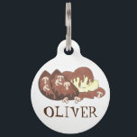 Personalized Homemade Meat Loaf Meatloaf Potatoes Pet Name Tag<br><div class="desc">Design features an original marker illustration of tasty homemade meat loaf with mashed potatoes and mushroom gravy. Simply personalize with your pet's information. Coordinating meatloaf pet products available.

Don't see what you're looking for? Need help with customization? Click "contact this designer" to have something created just for you!</div>