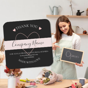 Personalized Homemade THANK YOU Label