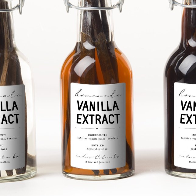Personalized Homemade Vanilla Extract Label (Creator Uploaded)