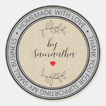 Personalized Homemade with Love