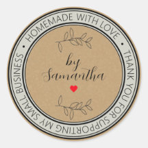Personalized Homemade with Love