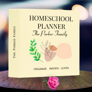 Personalized Homeschool Folder   Family Name Gift