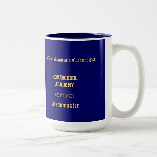 Personalized Homeschool Mug (Right)