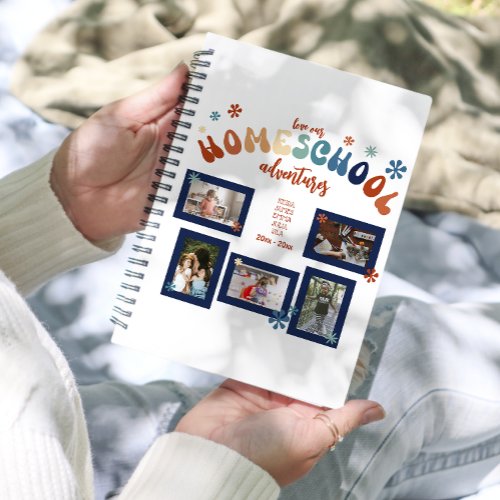 Personalized Homeschool Photo Collage 2024 Planner