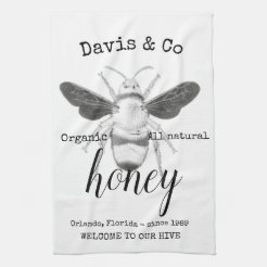 Honey Bee Kitchen & Hand Towels | Zazzle