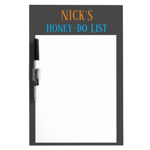 Personalized Honey do List board