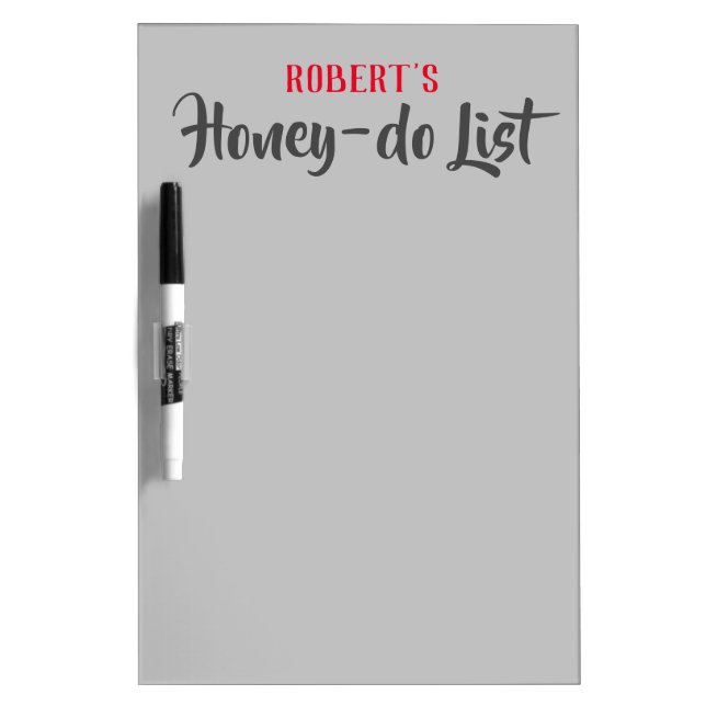 Personalized Honey do List board (Front)