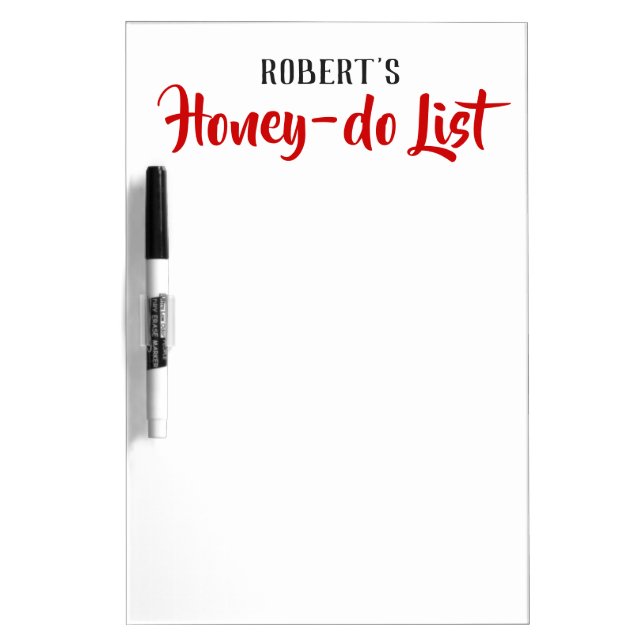 Personalized Honey do List board (Front)