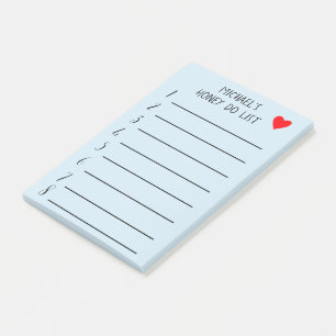 Personalized Honey Do List Gift Custom Post-it Notes