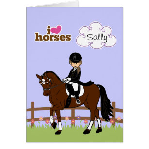 Personalized Horse and Rider Dressage Accessory