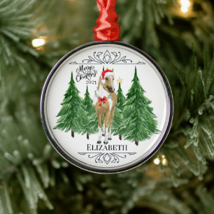Personalized Horse Christmas Ornament Keepsake