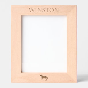 Personalized Horse Name Equestrian Custom Engraved Frames
