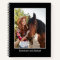 Personalized Horse Photo Black