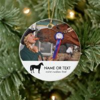Personalized Horse Riding Photo Equestrian