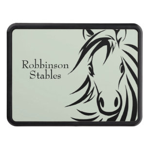 Personalized Horse Trailer Hitch Cover