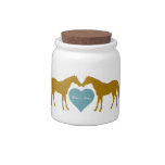 Personalized Horse Treat Jar at Zazzle