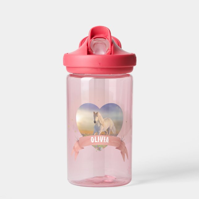 Personalized Horse Water Bottle (Front)