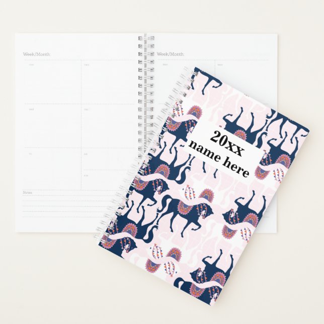 Personalized Horses Planner (Display)