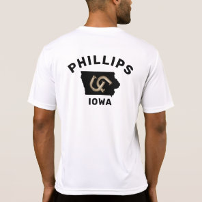 Personalized Horseshoe Pitching Sport State Map T-Shirt