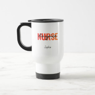 Personalized Hospice Nurse Name Travel Mug