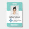 Personalized Hospital Employee Logo & Photo ID Bad