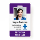 Personalized Hospital Employee Logo & Photo ID