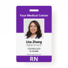 Personalized Hospital Employee Photo