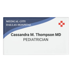 Personalized Hospital Employee Photo ID Badge