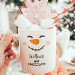 Personalized Hot Chocolate Snowman Kids Coffee Mug<br><div class="desc">This personalized hot chocolate snowman design is a perfect gift for kids, especially after coming in from playing in the snow! This can be printed with any name and beverage. Easy to edit and have printed! These make a perfect Christmas gift, stocking stuffer, holiday gift swap or use as a...</div>