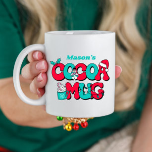 Personalized Hot Cocoa Mug for Kids