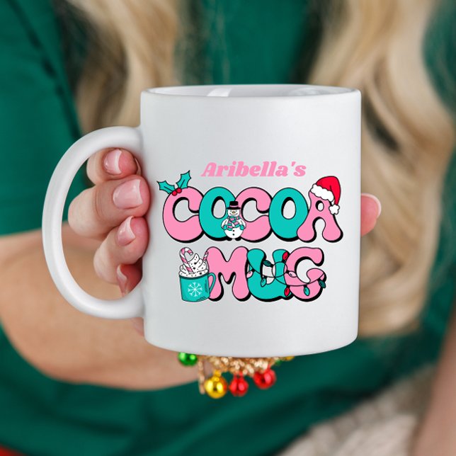 Personalized Hot Cocoa Mug for Kids (Creator Uploaded)