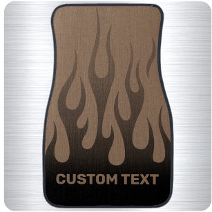 Flame Car Floor Mats