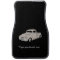 Personalized Hot rod floor mat