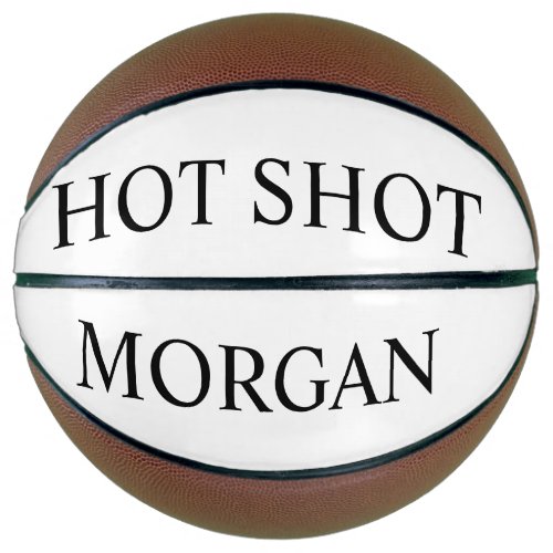 Personalized Hot Shot Basketball