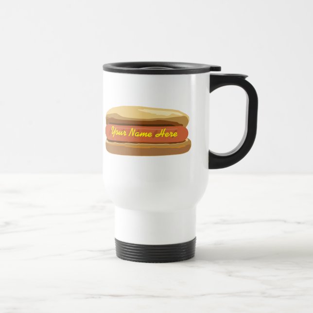 Personalized Hotdog Mug (Right)