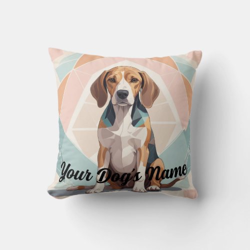 Personalized Hound Pillow