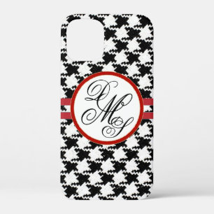 Personalized Houndstooth iPhone Case