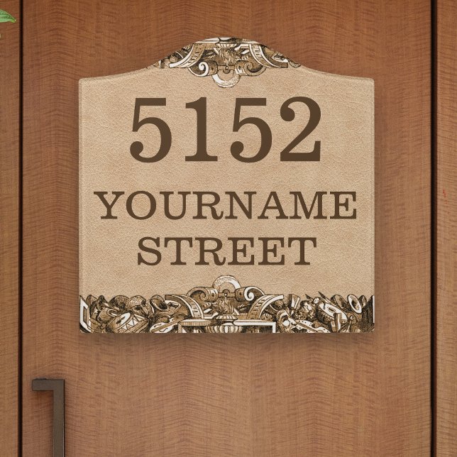 Personalized House Address Sign (Creator Uploaded)