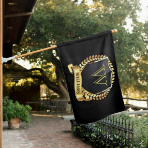 Personalized house flag