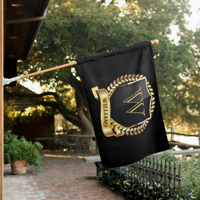 Personalized  house flag (In SItu)
