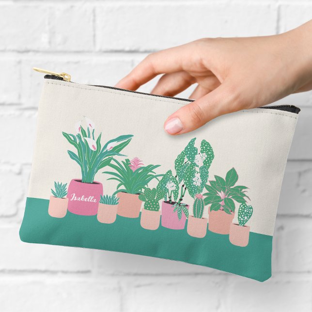 Personalized Houseplants Zipper Pouch (Creator Uploaded)